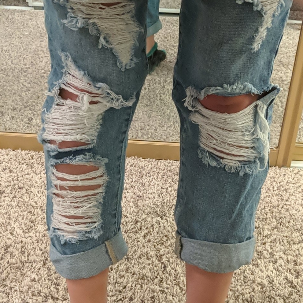 Fashion Ripped Jeans - Picture 5 of 5